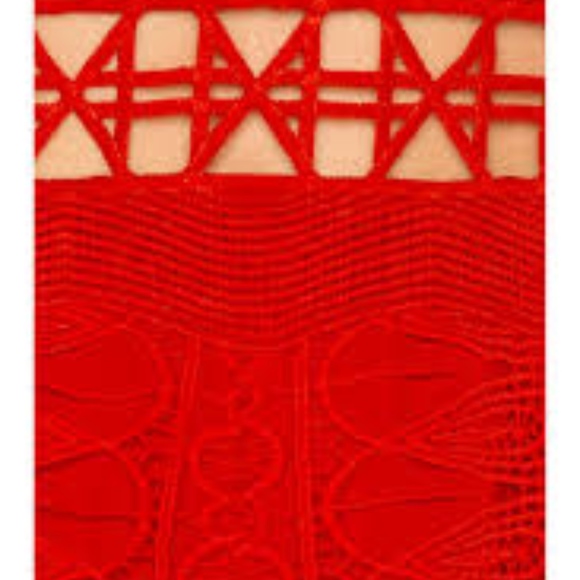 NWT SAYLOR Rae Lace Halter Romper - Picture 7 of 7